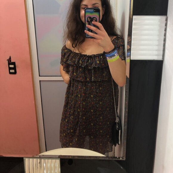 Floral Sheer Dress by Filo Australia, Size Small - Picture 3 of 9